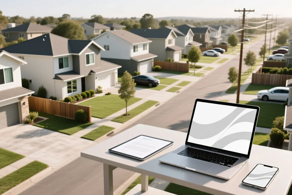Masada kredi başvuru evrakları, hesap makinesi ve not defteri